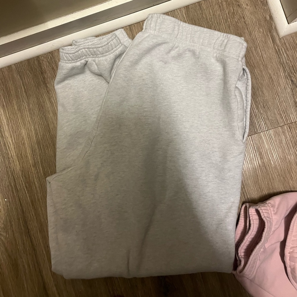 grey tna mega sweatpants
